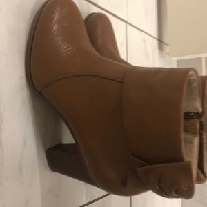 Kate Spade Leather Boots w/ Bow details